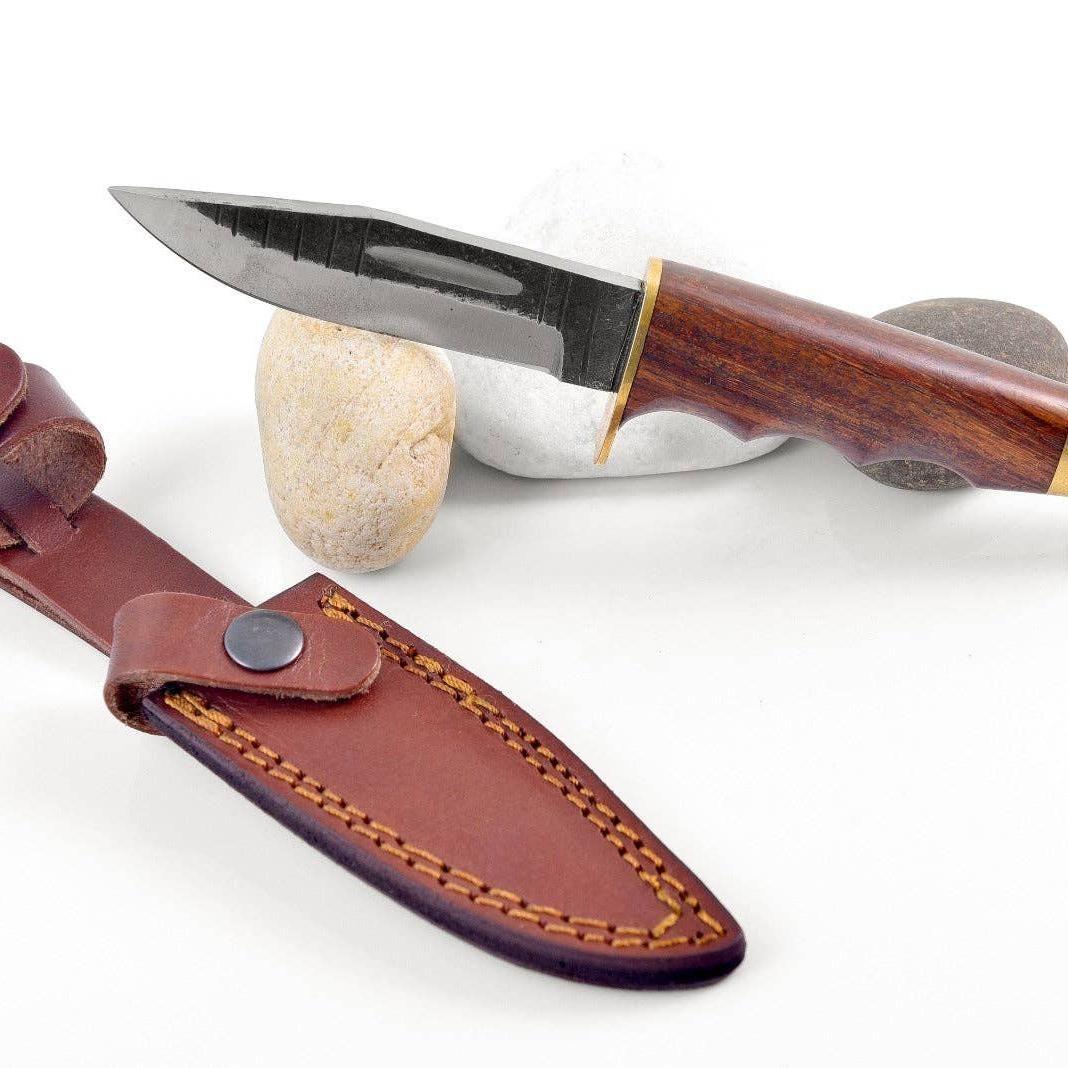 Handmade Carbon Steel Utility/Camping Knife Nomad's Companion