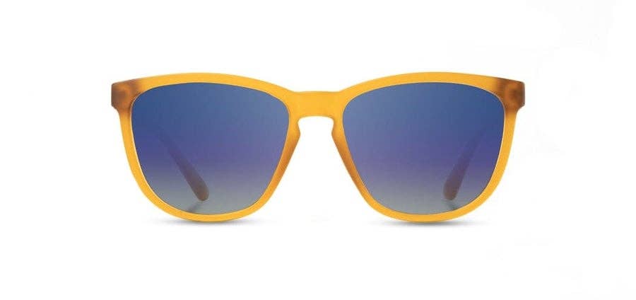 CAMP Arrowcrest Sunglasses - Matte Orange: Matte Orange / Walnut / HD Plus Polarized Blue Flash