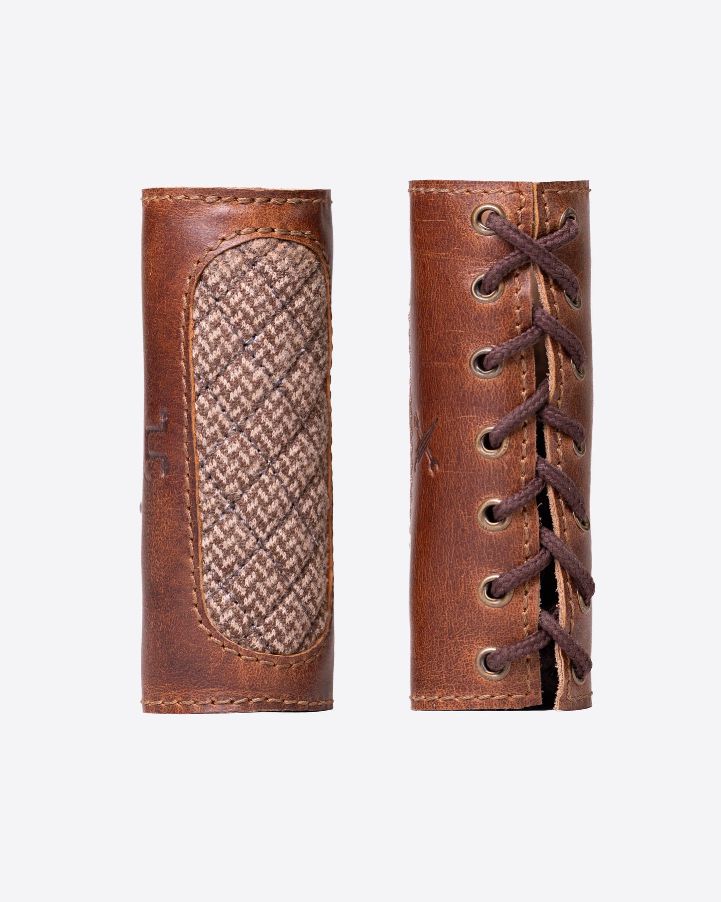 Haberdash Grips 12cm Cognac