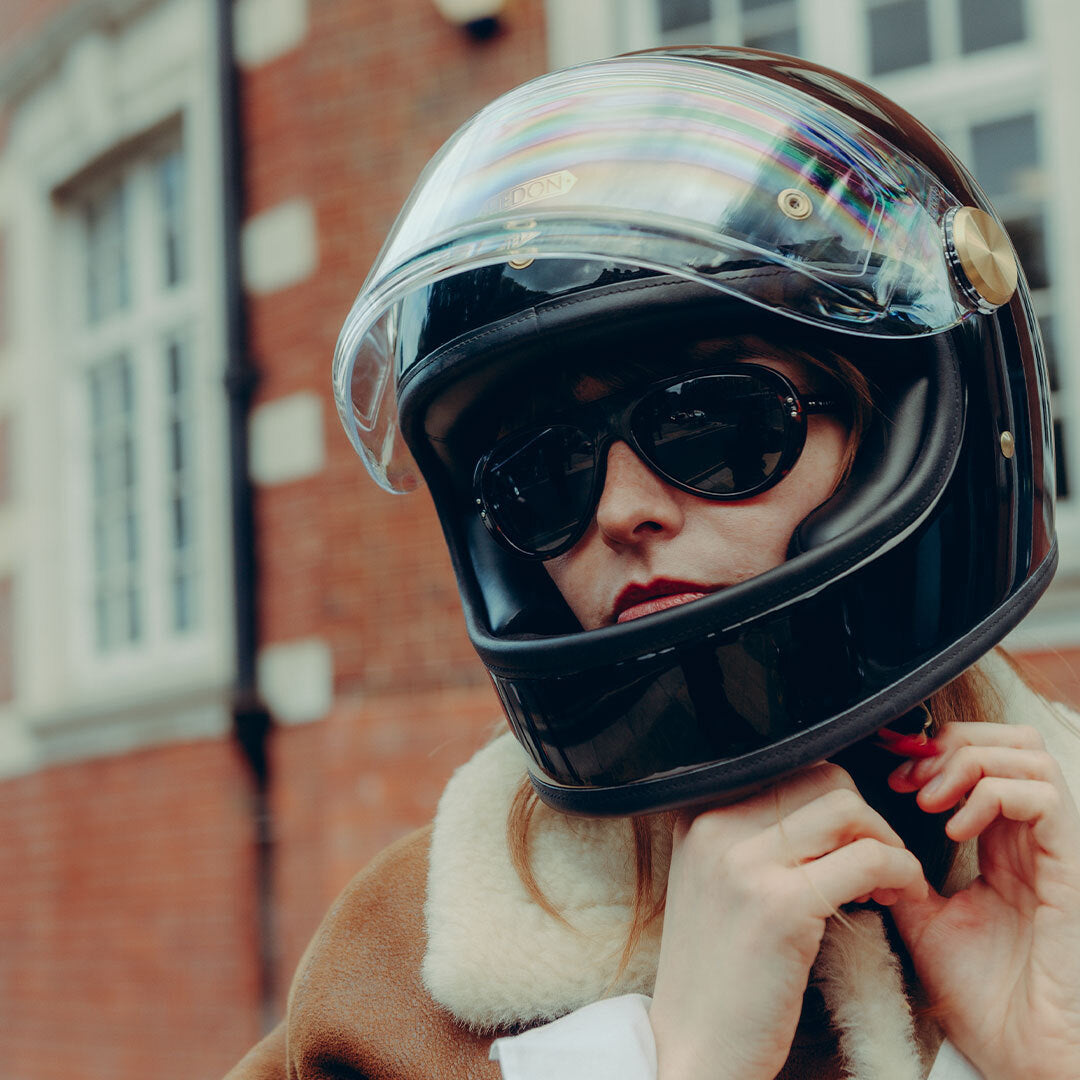 VALLON x Royal Enfield Moto Aviators - Dark Tortoise Green