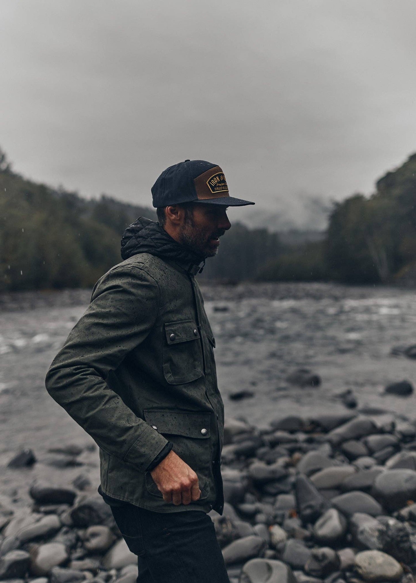 Mojave Waxed Canvas Jacket: Olive / XX-Large