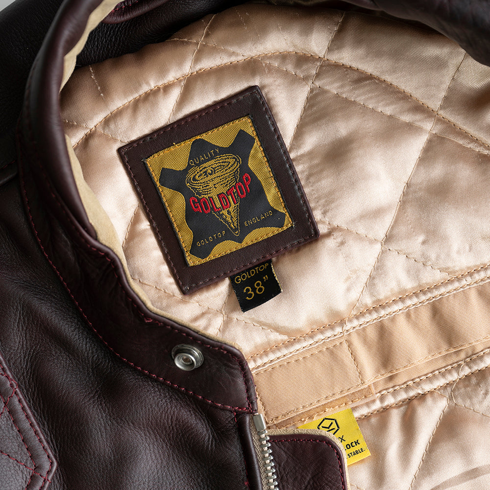 The '76 Cafe Racer Jacket - Oxblood