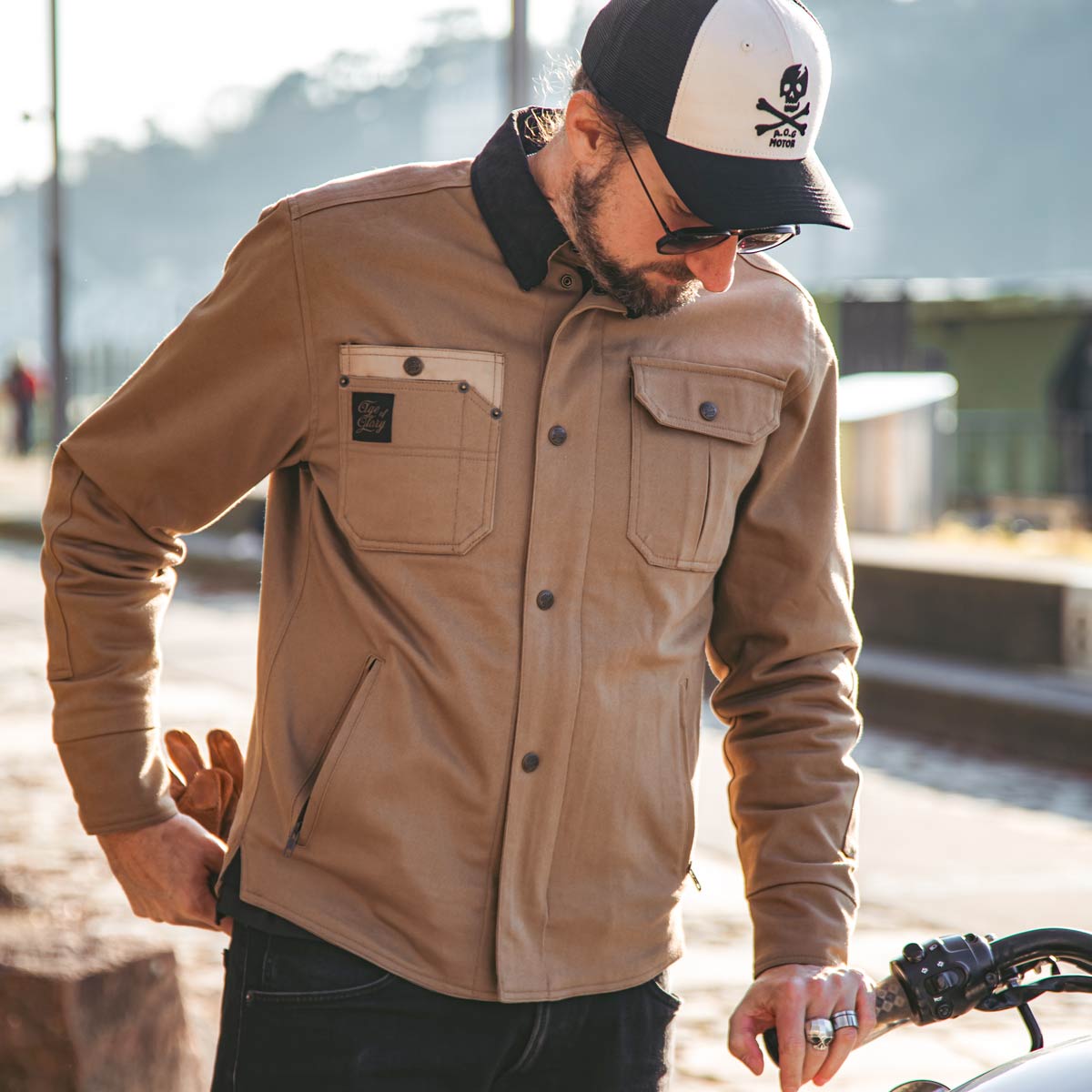 Runaway Riding Shirt | Desert Khaki
