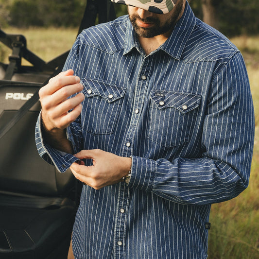 Dust Up Denim Snapshirt