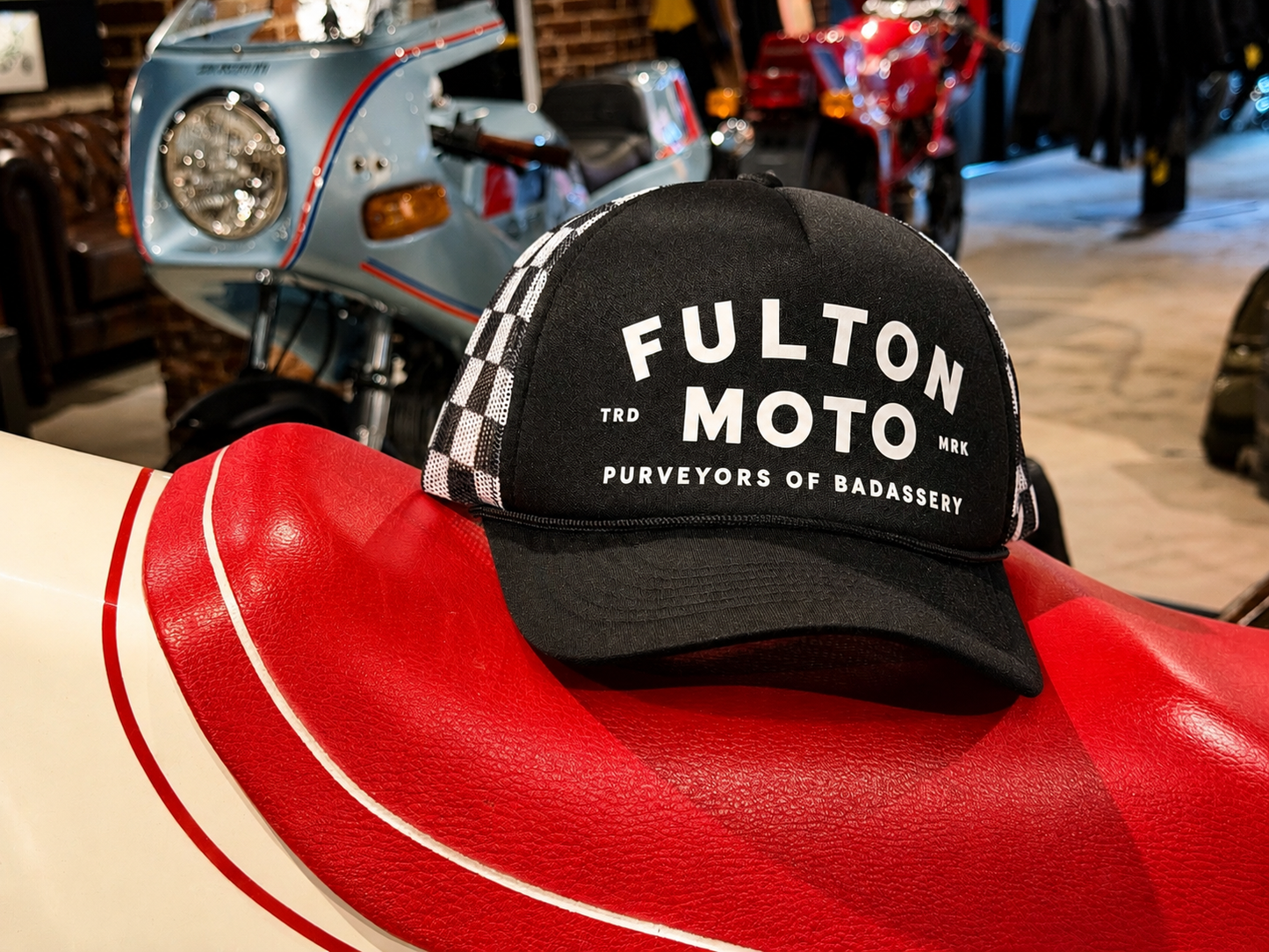 Fulton Moto - Foam Trucker Hat