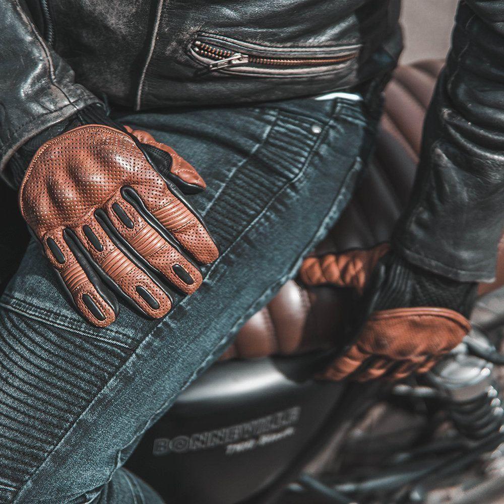 Silk Lined Predator Gloves - Goldtop X Return of the Cafe Racer