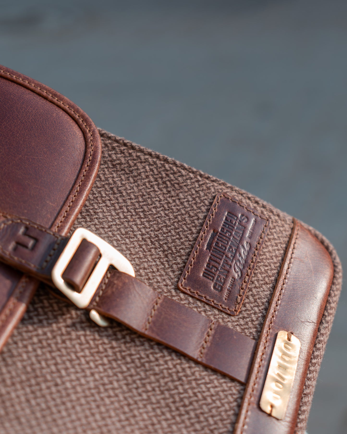 Cartographer Tank Bag - Cognac