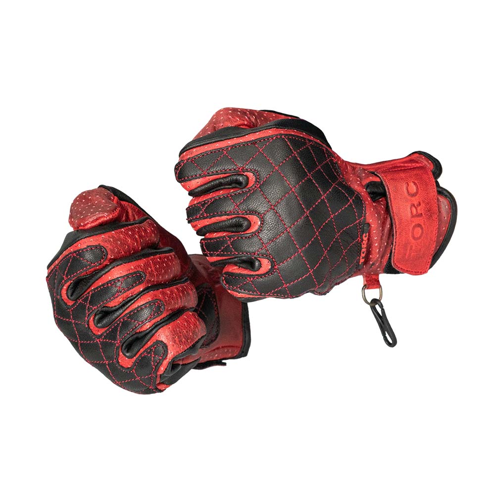 Sunset Moto Gloves | Red