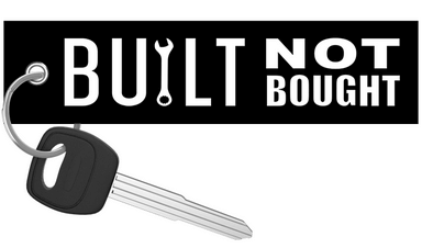 Built Not Bought - Motorcycle Keychain