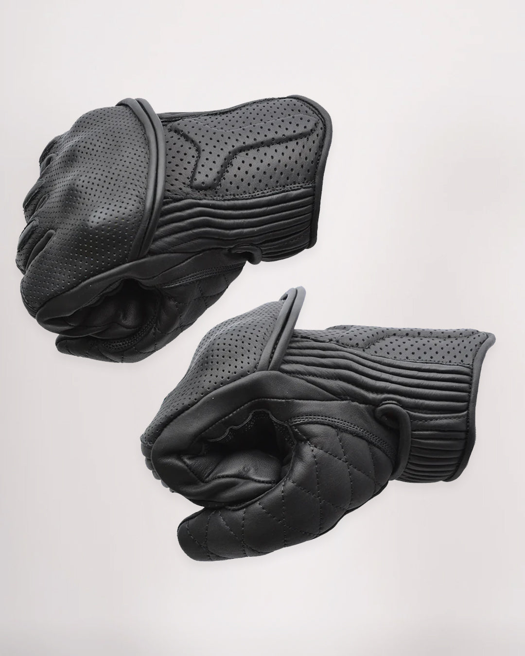 Silk Lined Predator Gloves - Black