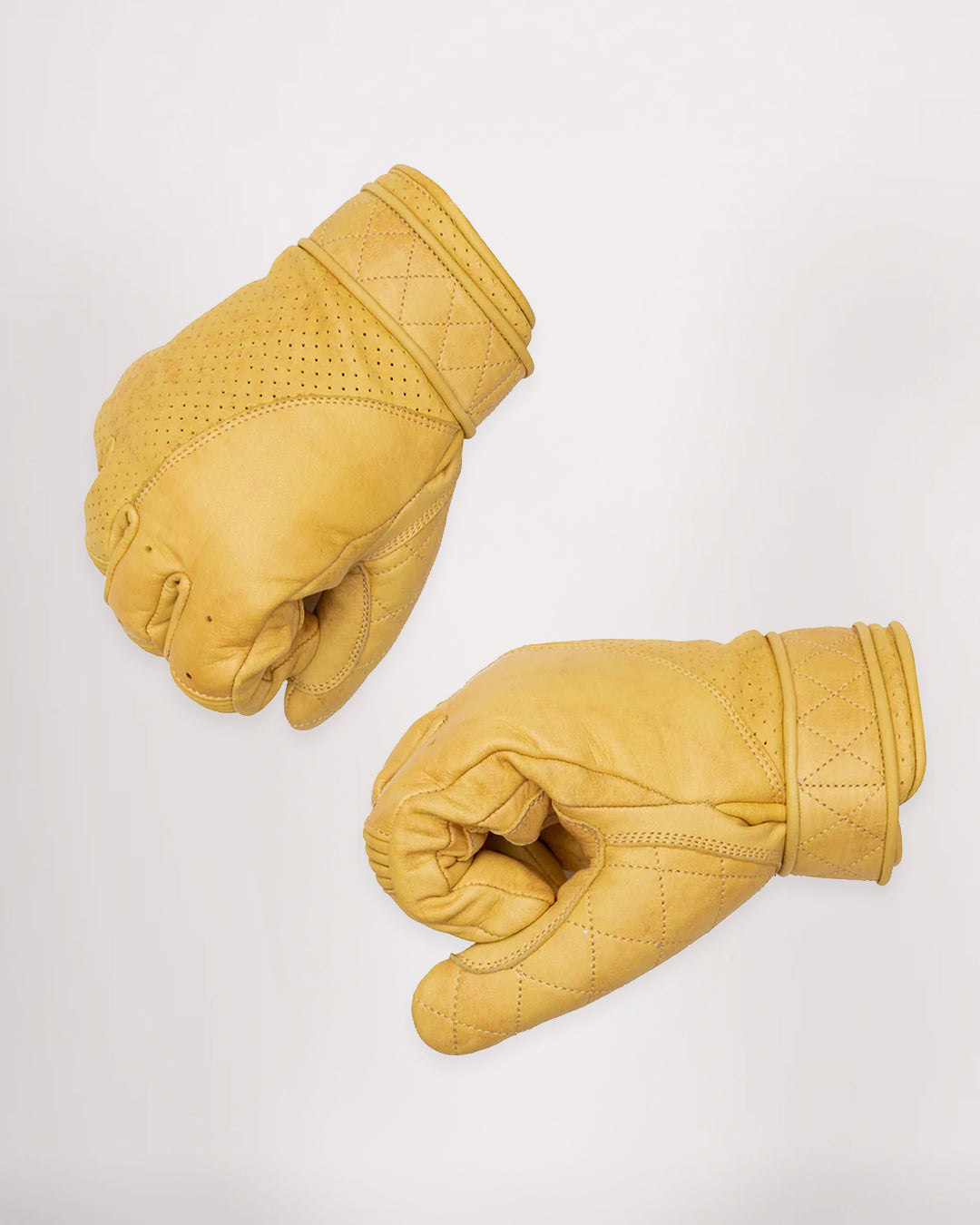 Short Cuff Bobber Gloves - Waxed Tan