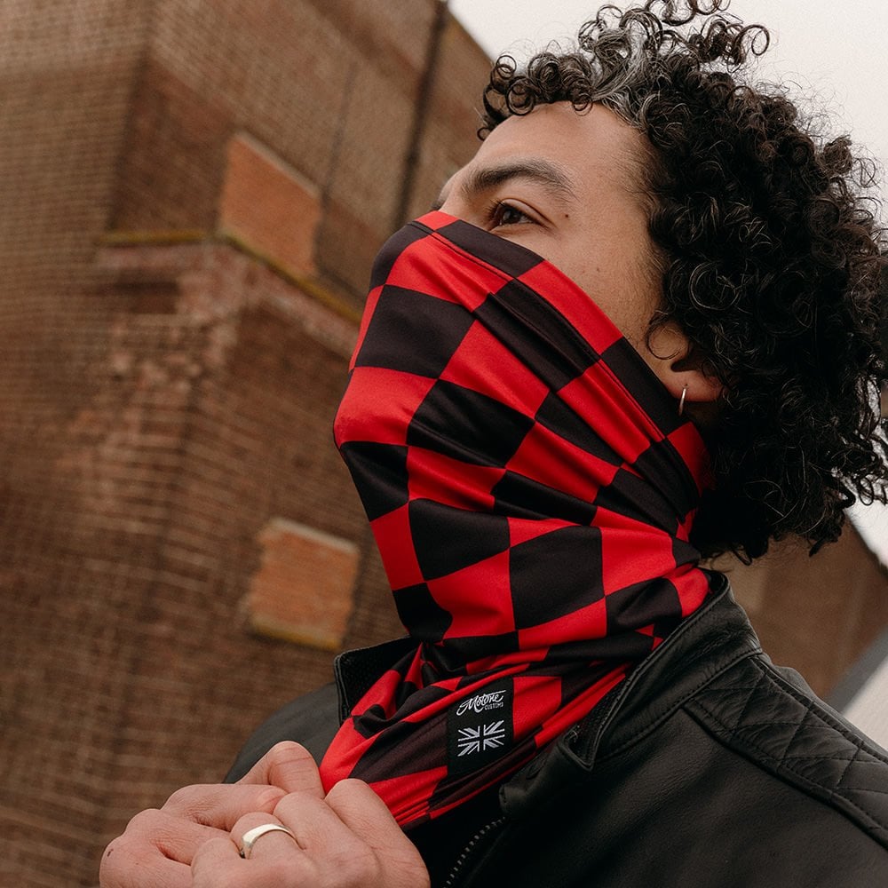 Motone Sureshot Neck Tube Black/Red
