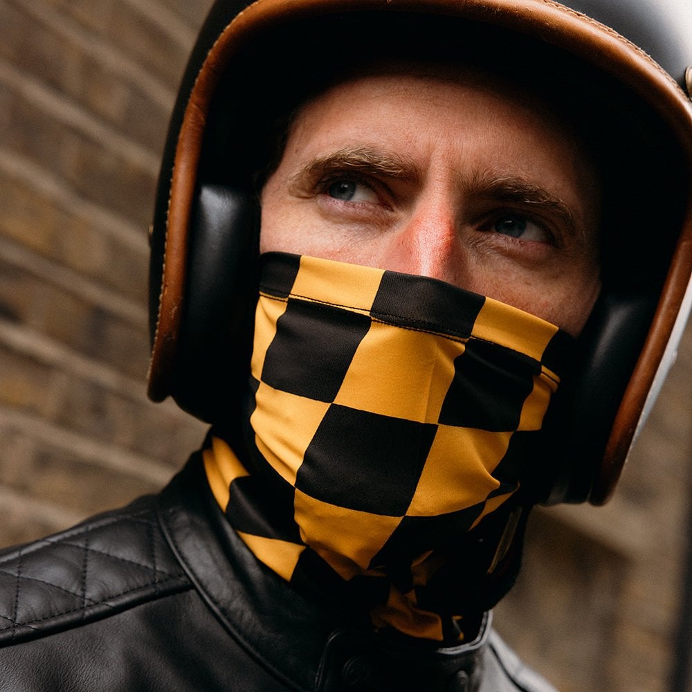 Motone Sureshot Neck Tube Black/Yellow