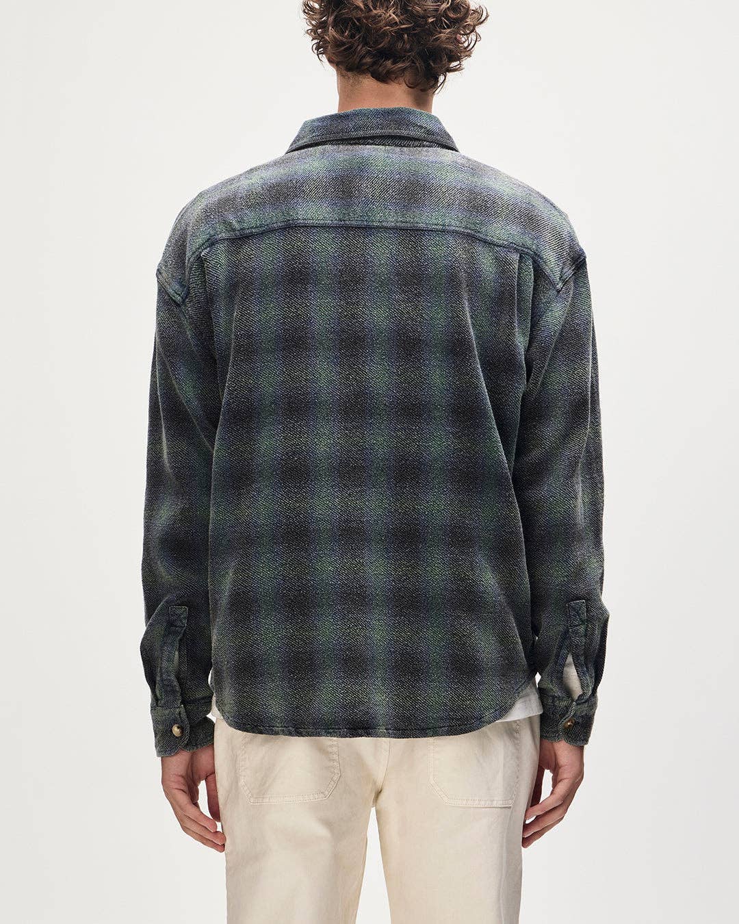 Too Busy To Work Check Shirt - Black Check: Black Check / L