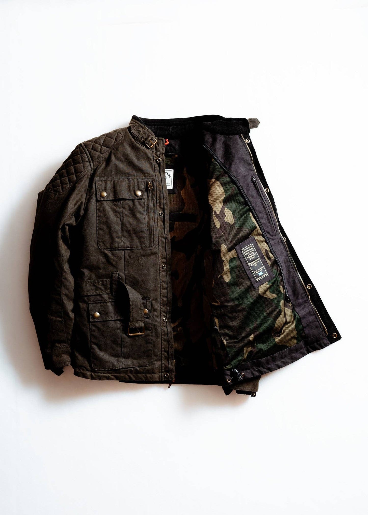 Enduro Jacket: Dark Olive / X-Large