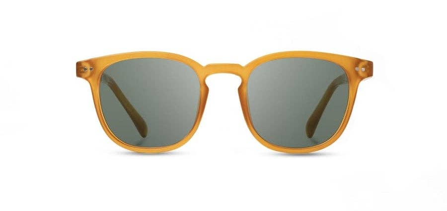CAMP Topo Sunglasses - Matte Orange: Matte Orange / Walnut / HD Plus Polarized Solar Flash