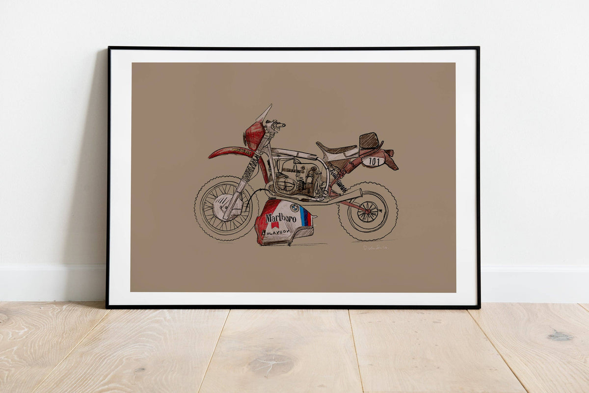PRINT “GS Dakar Edition”