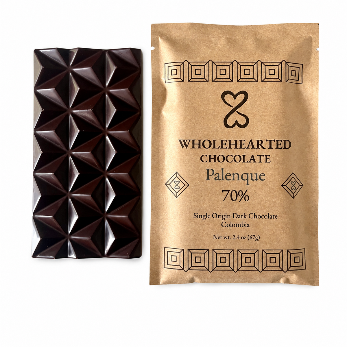 Palenque 70% Dark Chocolate Bar - Pure