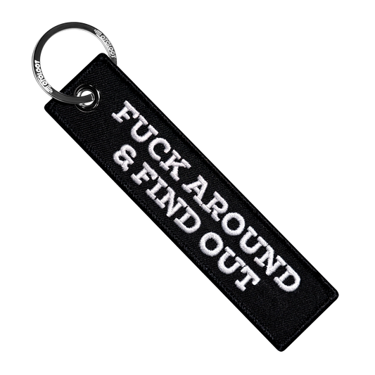 F Around & Find Out - Motorcycle Keychain