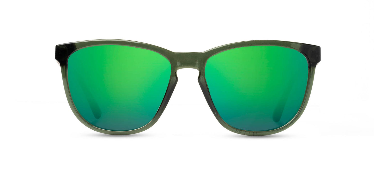 CAMP Arrowcrest Sunglasses - Fern: Fern / Walnut / HD Plus Polarized Grey