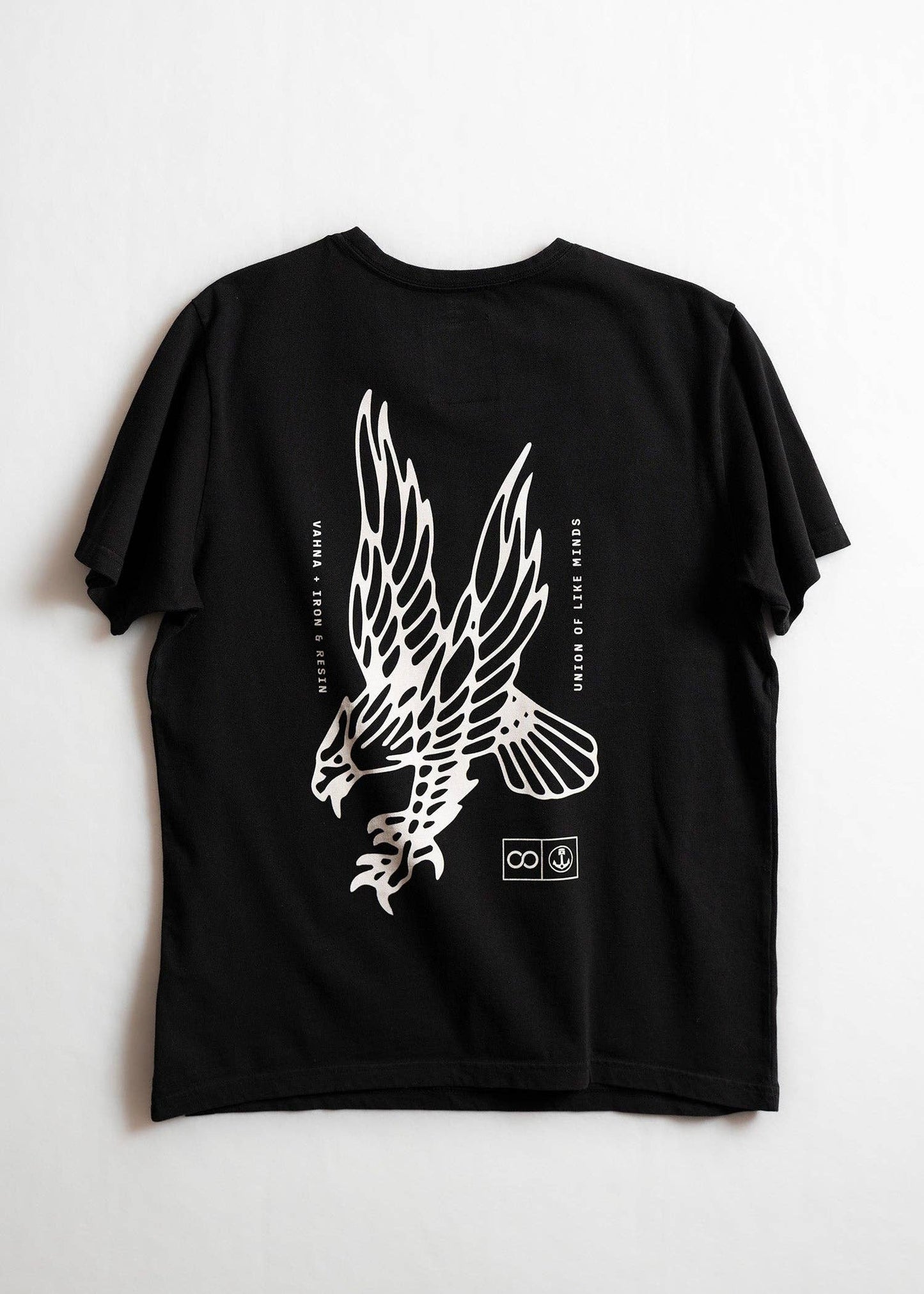 INR X Vahna Eagle Tee: Black / Medium