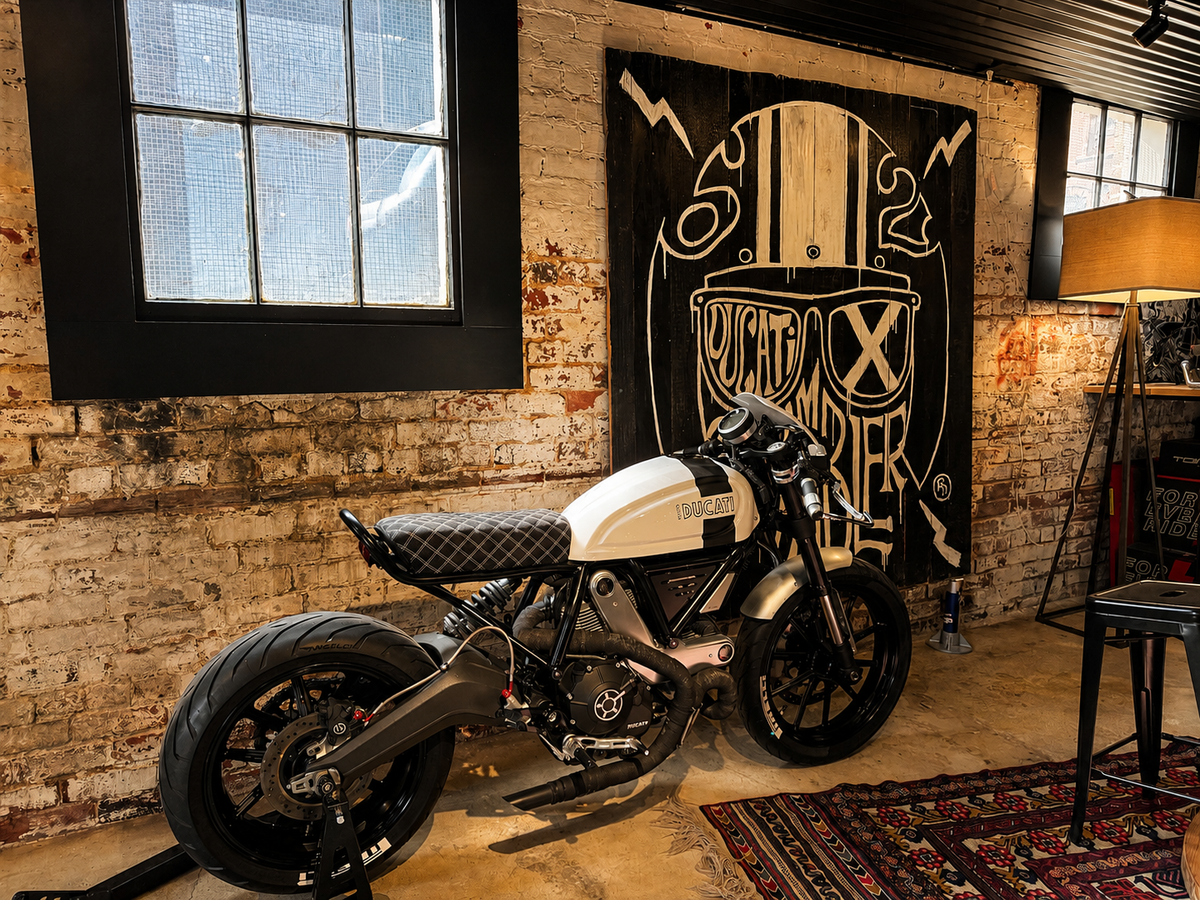 2015 Cafe Custom Ducati Scrambler
