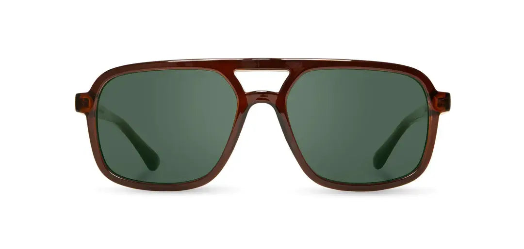 CAMP Glacier Sunglasses - Clay: Clay / Walnut / HD Plus Polarized Solar Flash