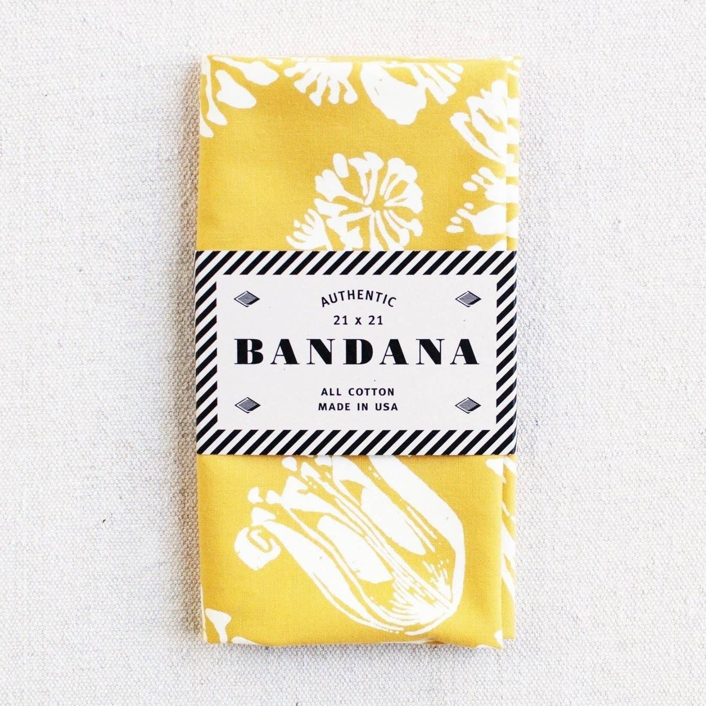 Floral Bandana l Yellow