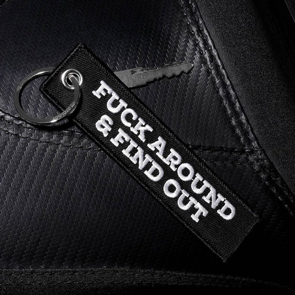 F Around & Find Out - Motorcycle Keychain