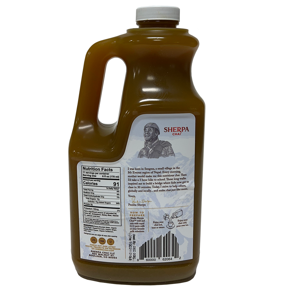 Sherpa Chai Turmeric Ginger Concentrate