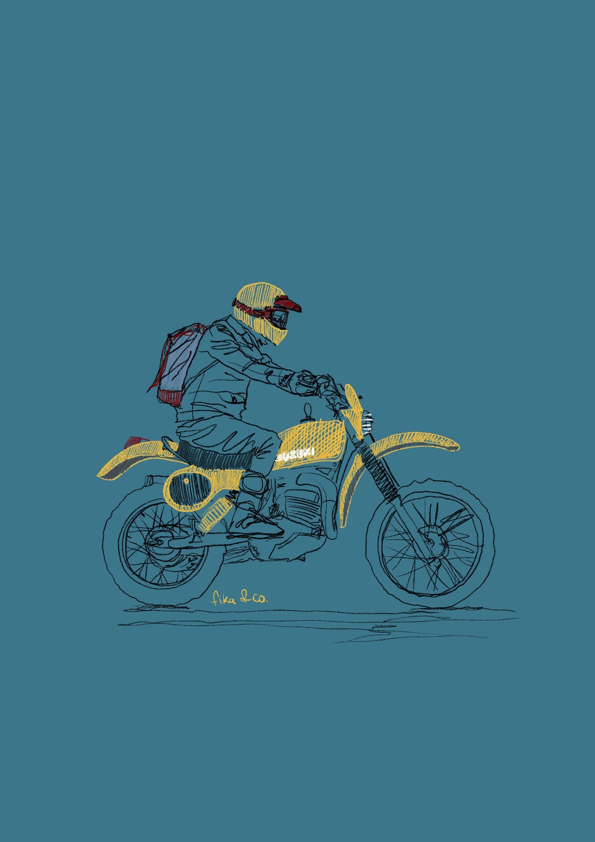PRINT “Scrambler Rider”
