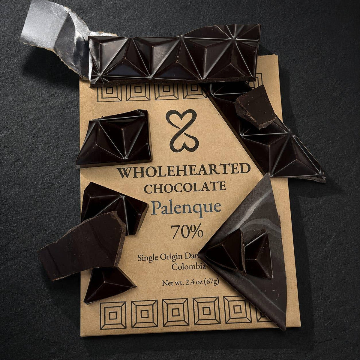 Palenque 70% Dark Chocolate Bar - Pure