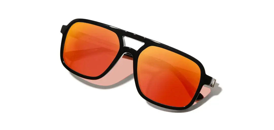 CAMP Glacier Sunglasses - Black: HD Plus Polarized Blue Flash