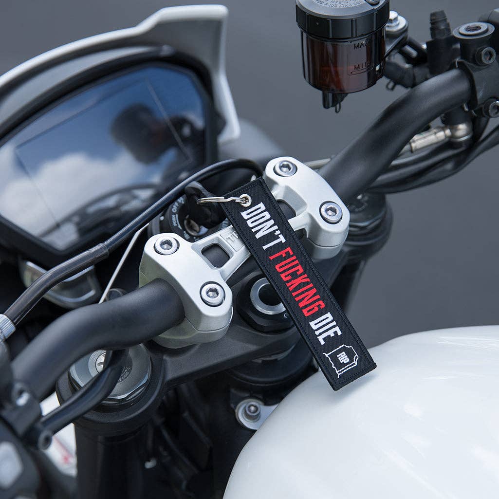 Don't Die - Motorcycle Keychain