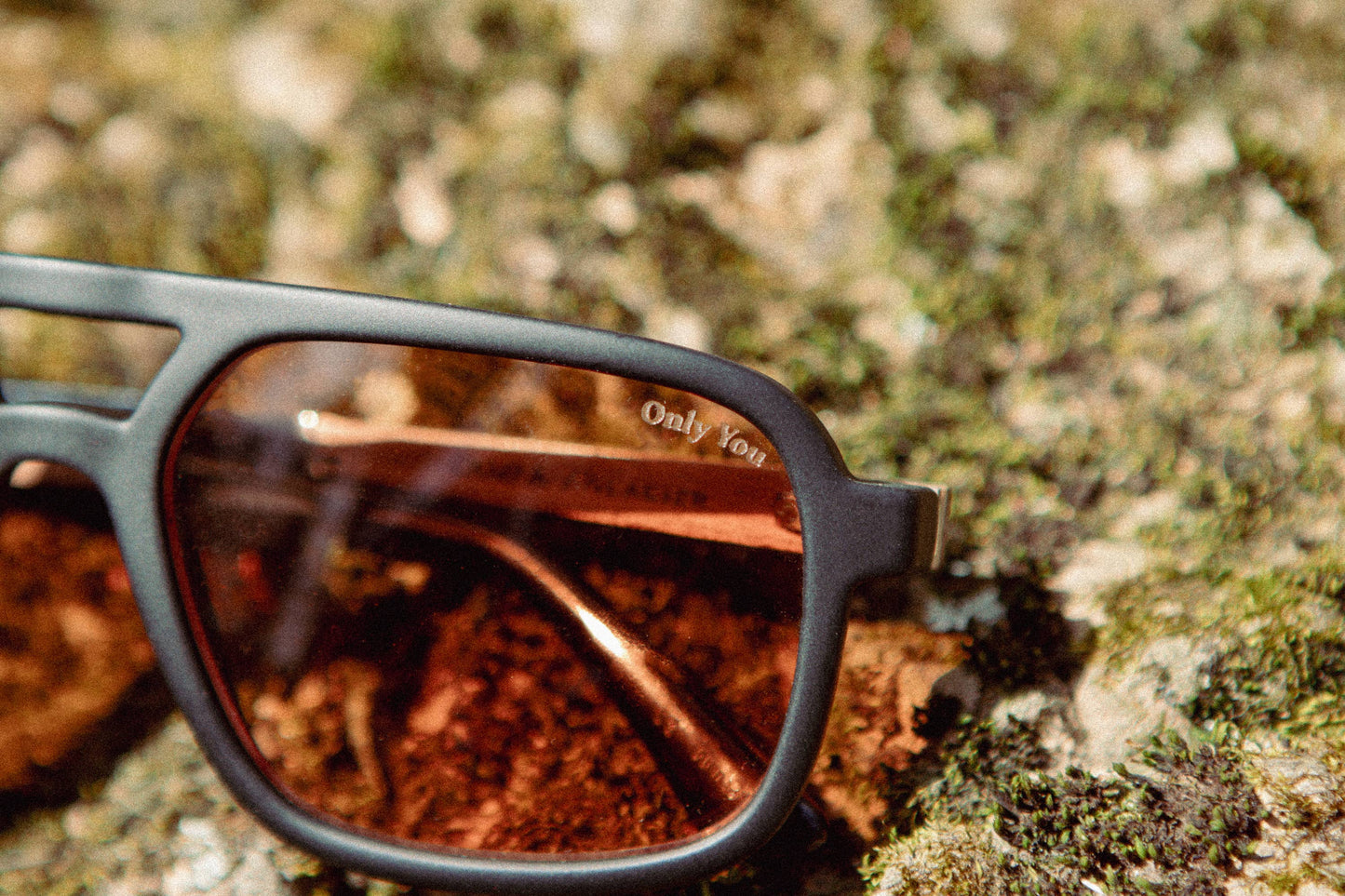 Smokey Bear x CAMP Glacier Sunglasses - Matte Black: HD Plus Polarized Amber