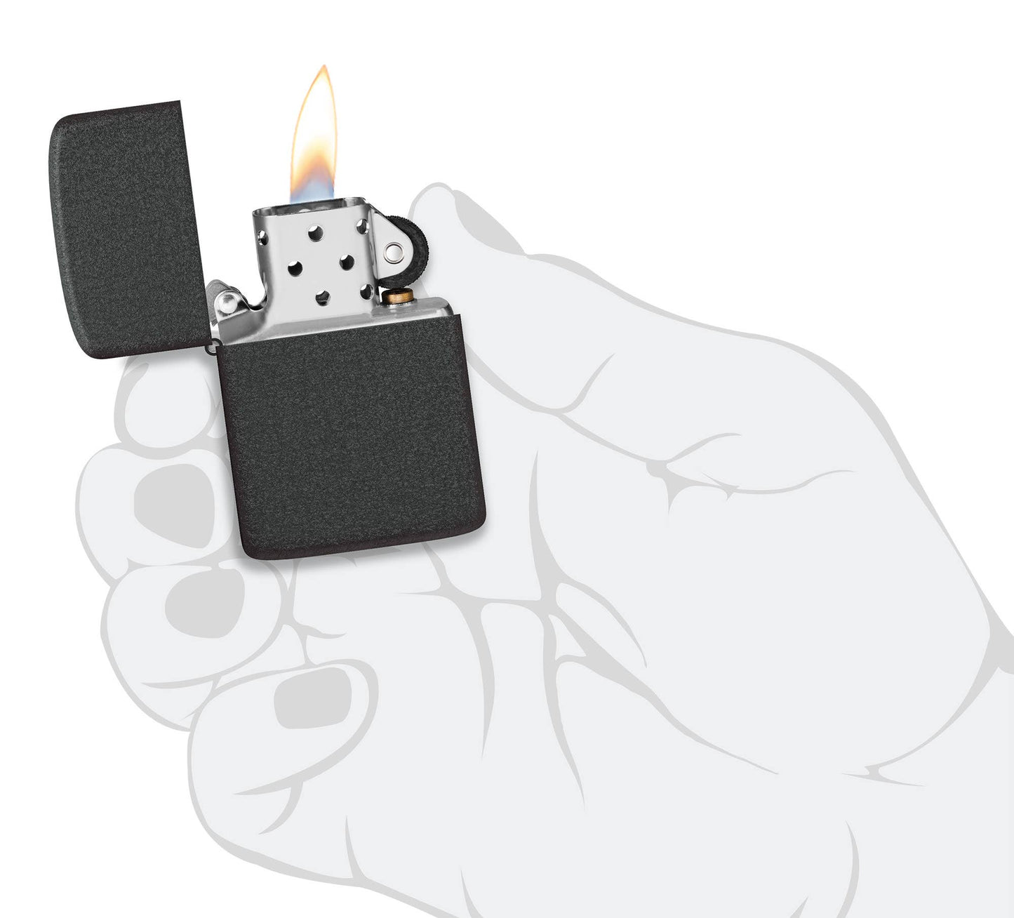 Zippo Black Crackle® 1941 Replica Windproof Lighter
