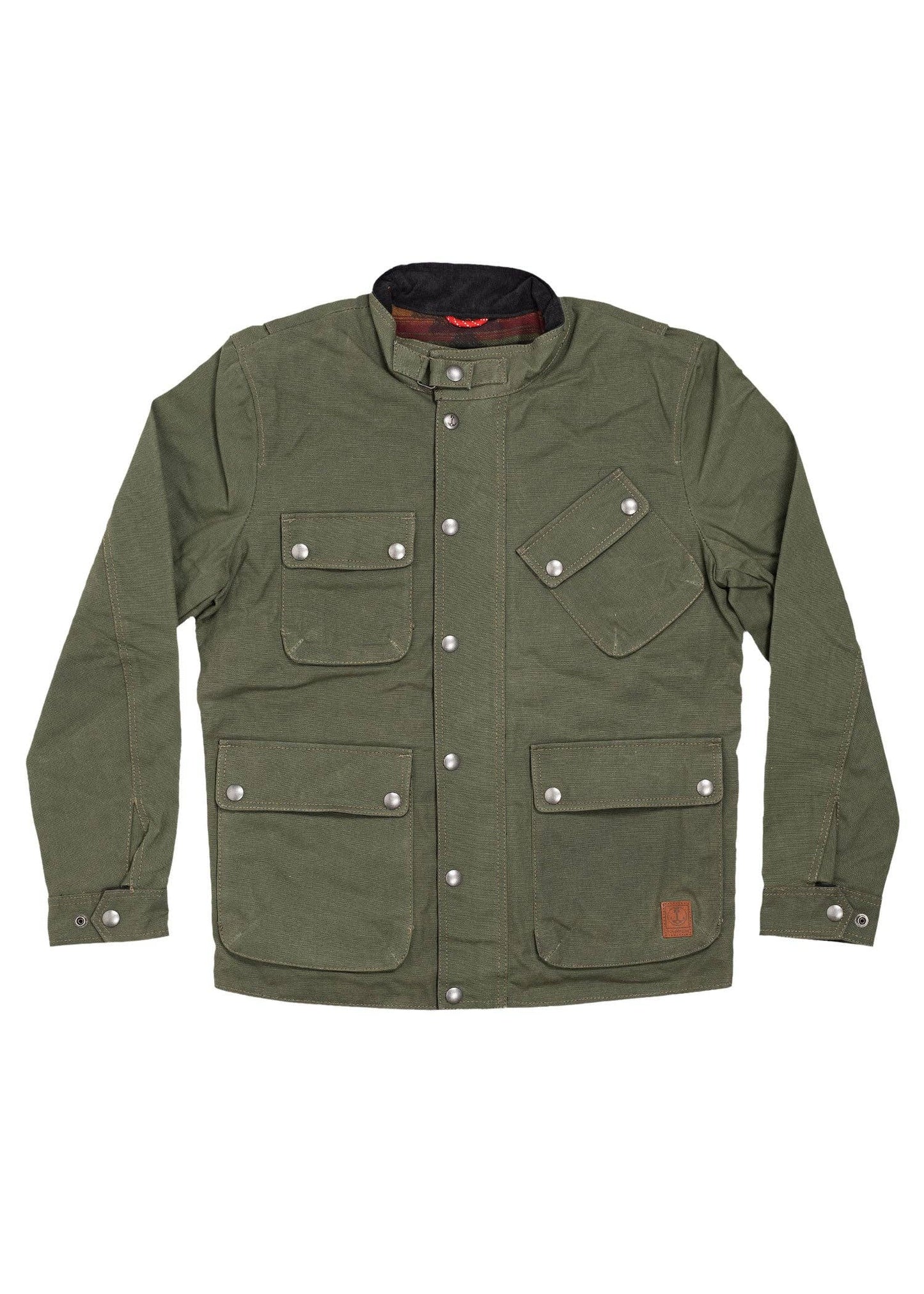 Mojave Waxed Canvas Jacket: Olive / Medium