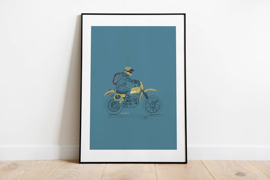 PRINT “Scrambler Rider”