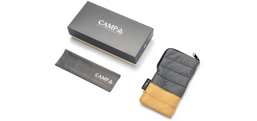 CAMP Topo Sunglasses - Fern: Fern / Walnut / Basic Polarized Grey