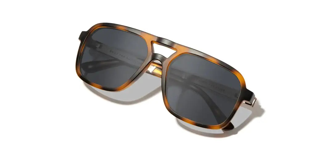 CAMP Glacier Sunglasses - Matte Tortoise: HD Plus Polarized Grey