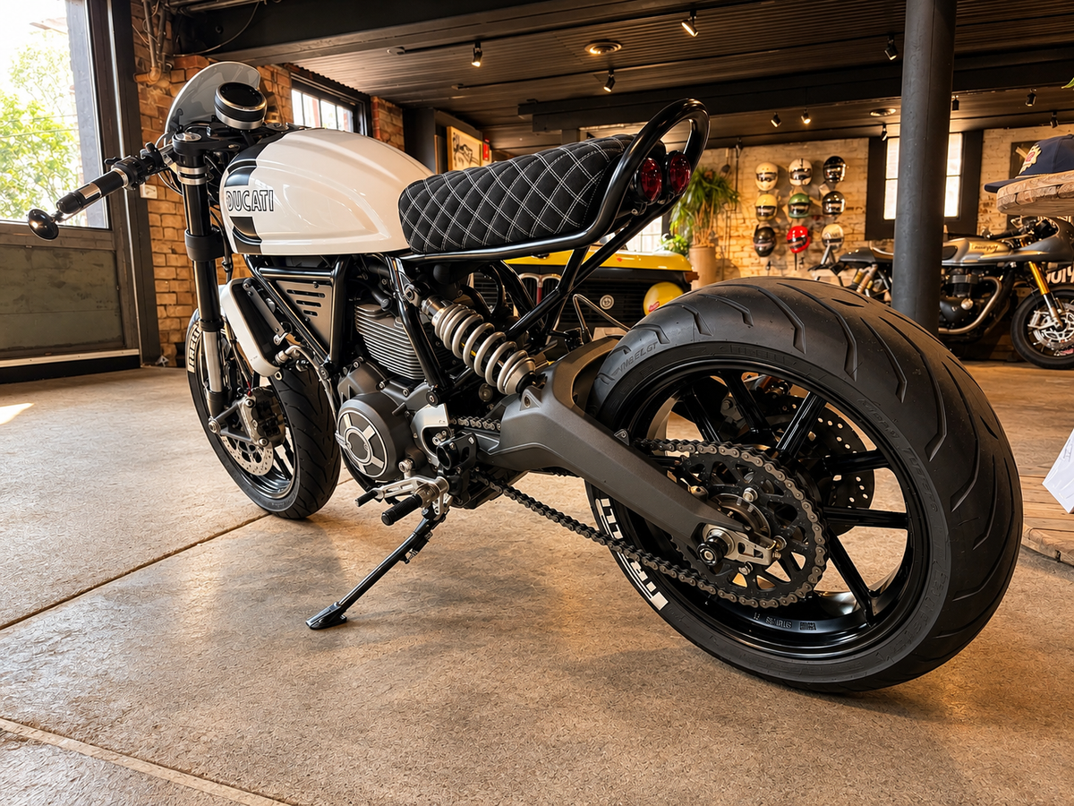 2015 Cafe Custom Ducati Scrambler