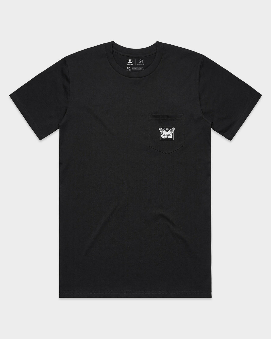 Metamorphosis Pocket Tee – Black
