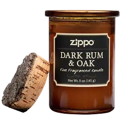 Dark Rum and Oak Spirit Candle