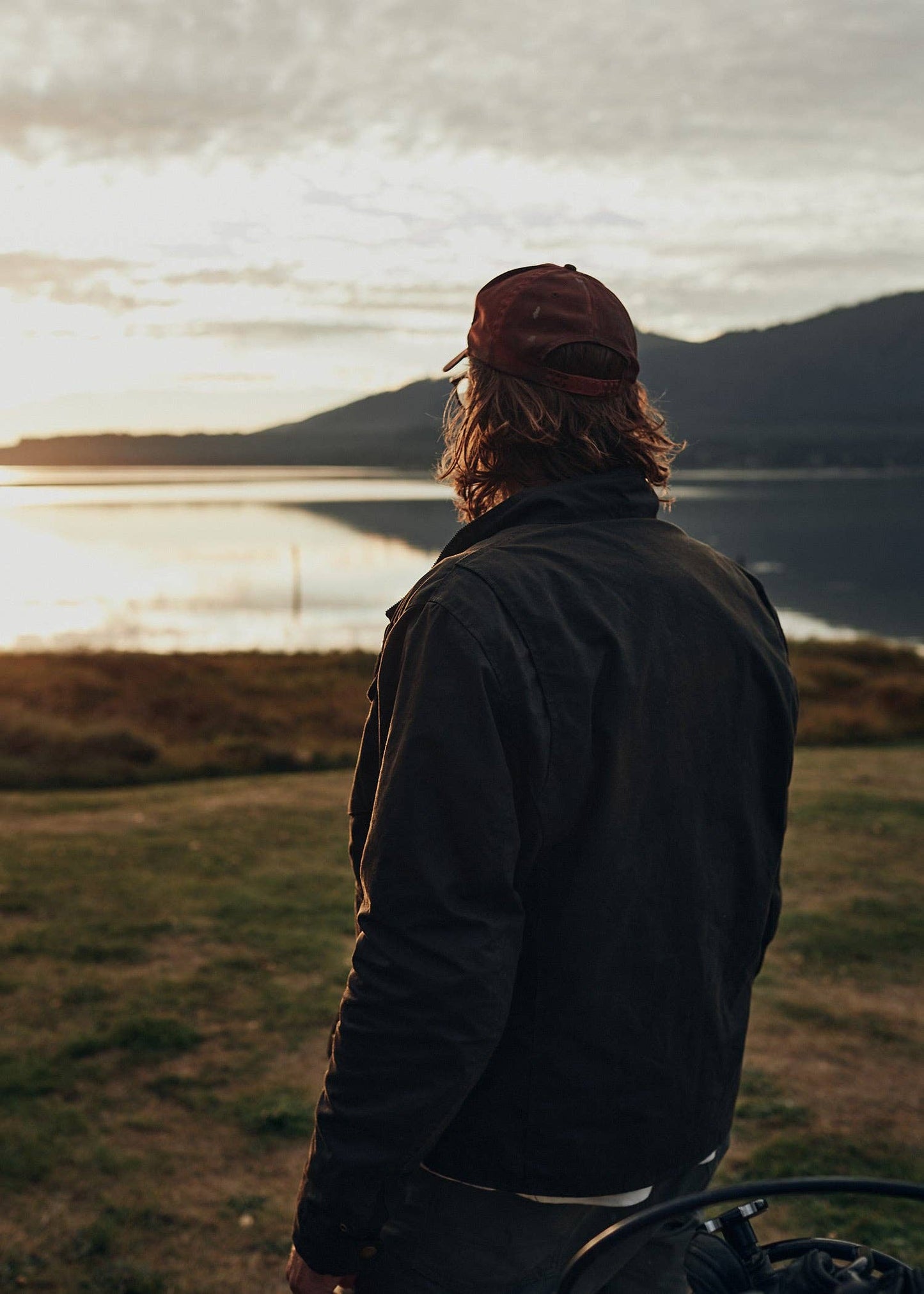 Mojave Waxed Canvas Jacket: Olive / Medium