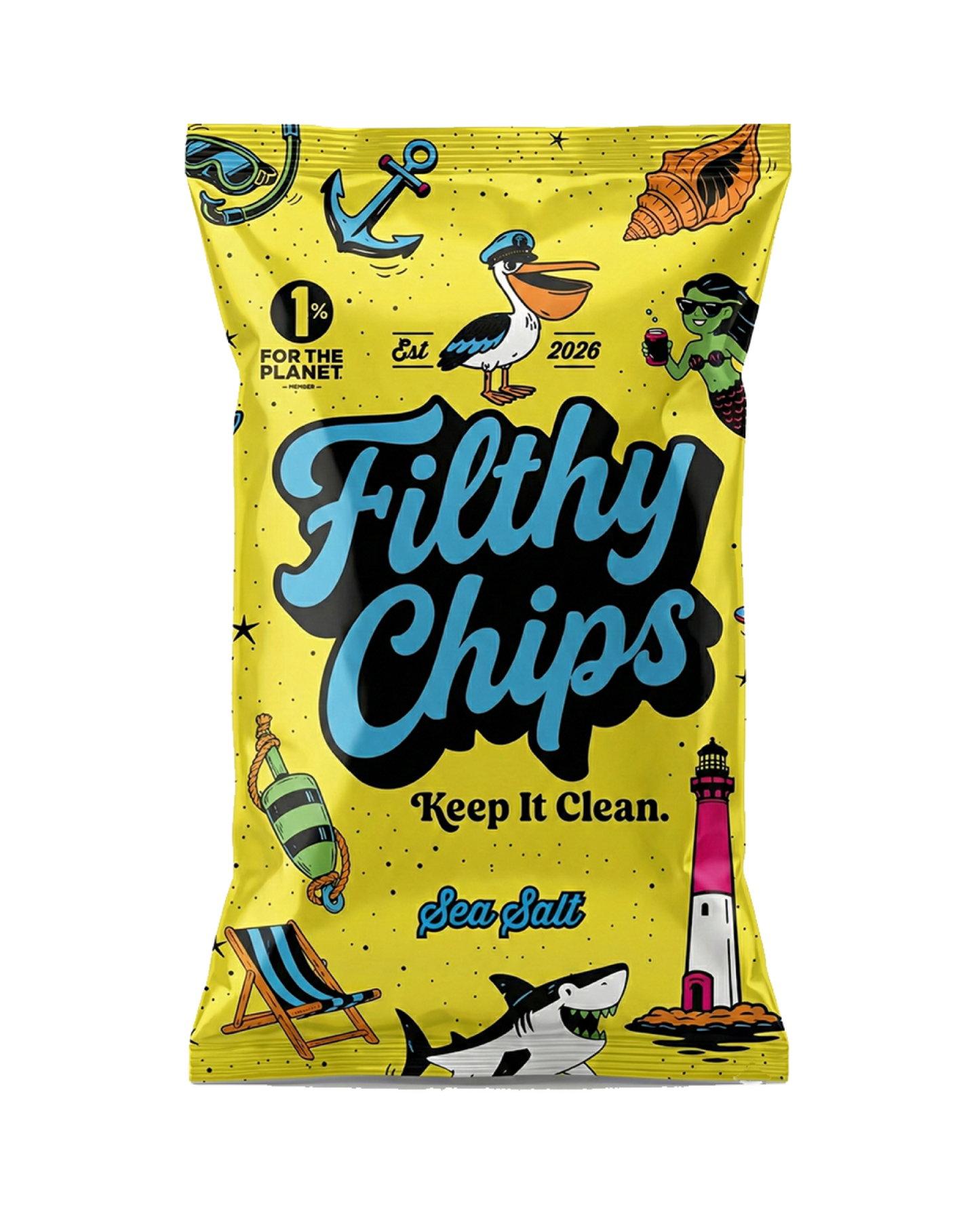 Sea Salt Avocado Oil Kettle Potato Chips - 2oz