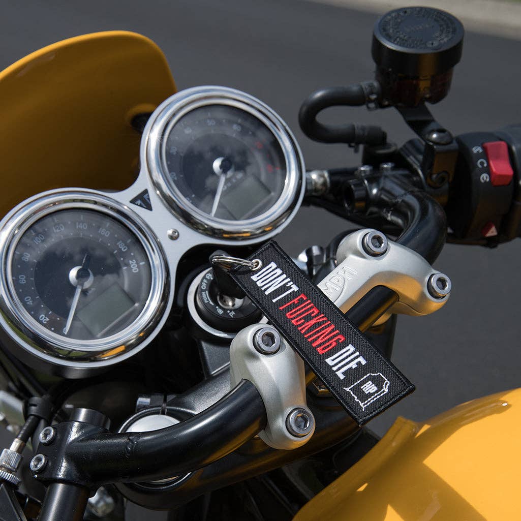 Don't Die - Motorcycle Keychain