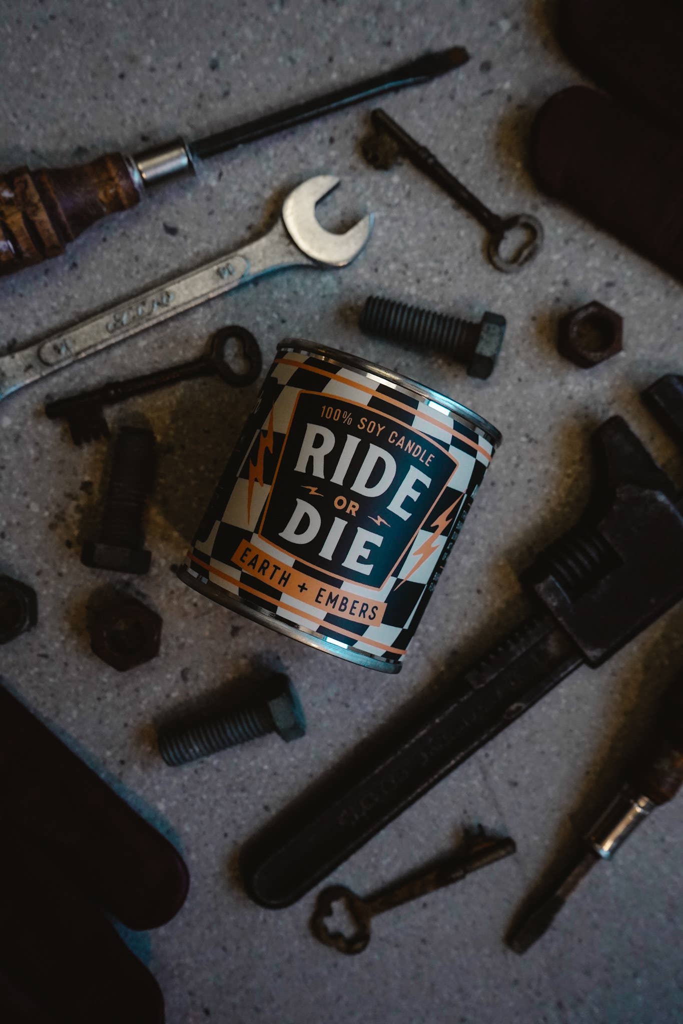 Ride Or Die | Earth & Embers 8oz Soy Candle