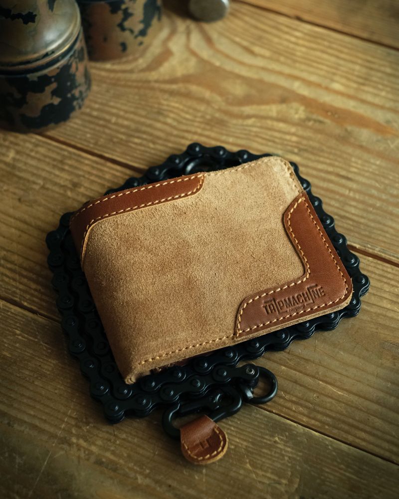 Buff Leather Rodeo Wallet - Vintage Tan