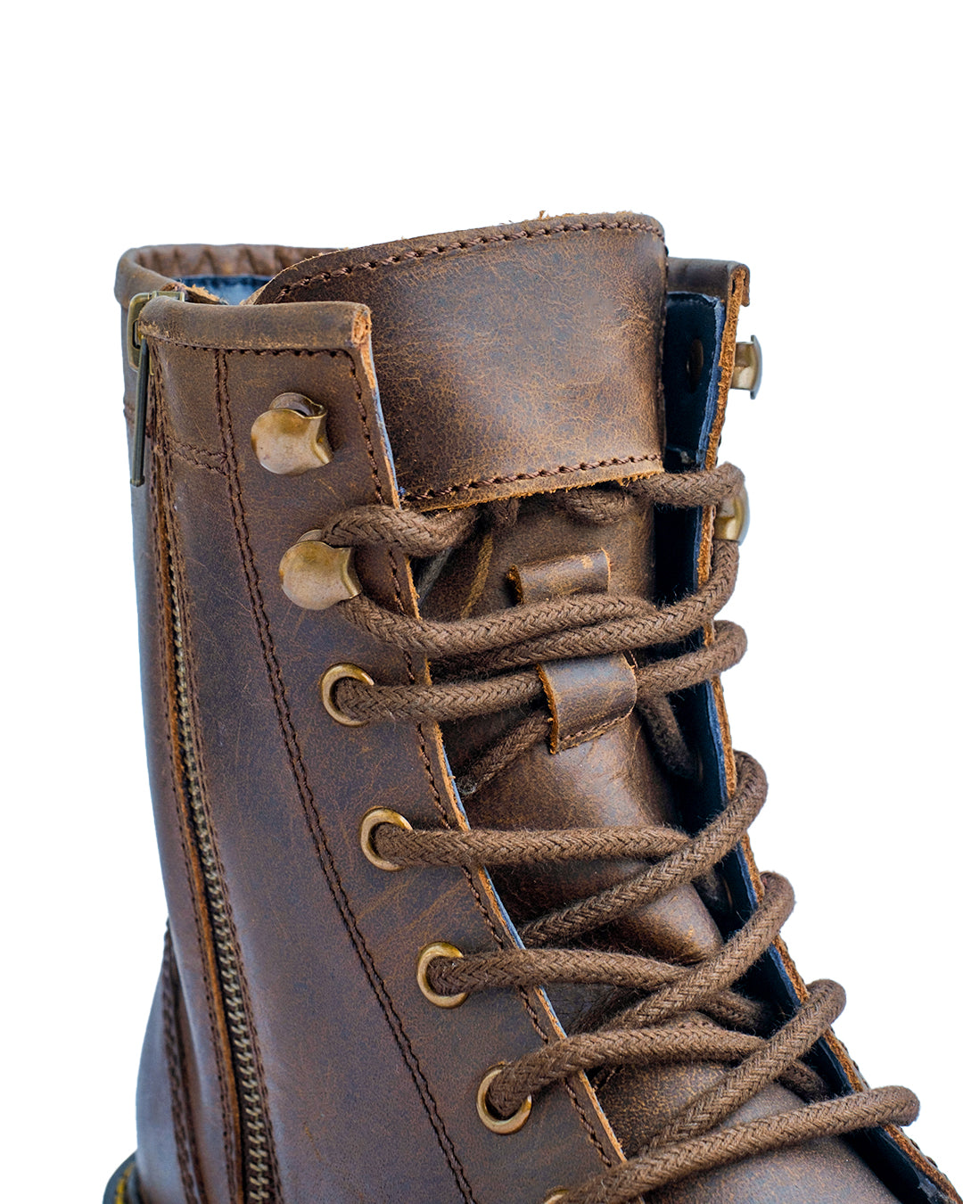 Buff Leather Boots Brute - Mocha