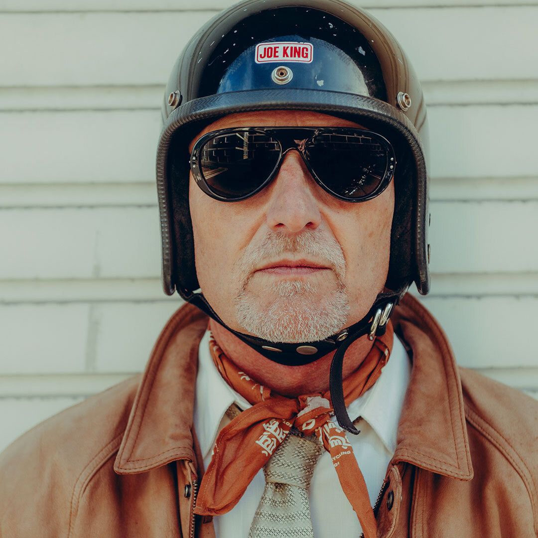 VALLON x Royal Enfield Moto Aviators - Black Smoke